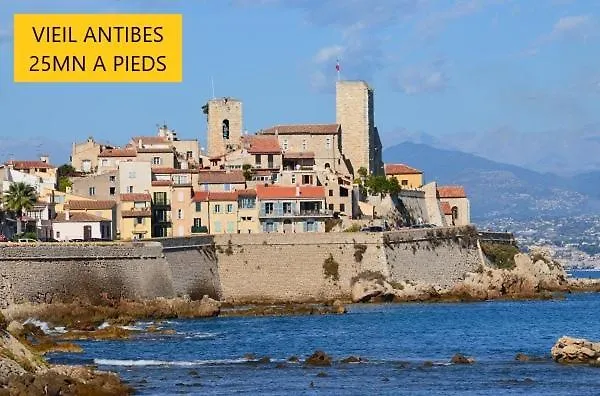 Au Calme, Proche Commerces Et Plages أنتيب